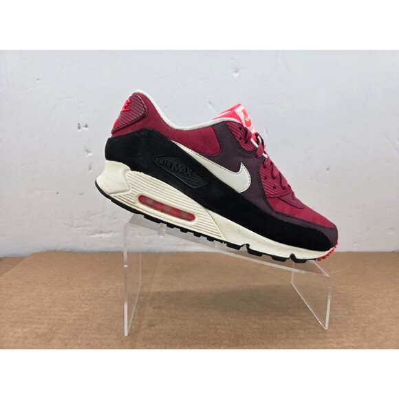 NIKE Air Max 90 PREMIUM Team Red Mortar Velvet Camo Cake 333888 611 Mens 11 main image 3